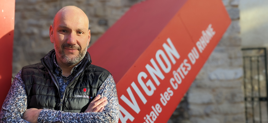 Damien Gilles est le nouveau Président  du Syndicat des Vignerons des Côtes du Rhône