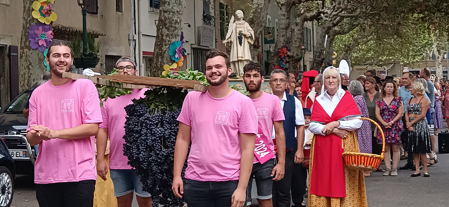 |CDRV Sainte-Cécile] Un ban des vendanges populaire et coloré