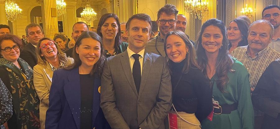 [Châteauneuf du Pape] Les vins du domaine  Saint-Préfert sur  la table de l’Elysée